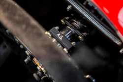 1993 McLaren-Cosworth Ford MP4/8A of Ayrton Senna, steering wheel detail