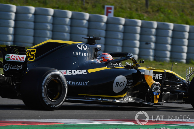 Jack Aitken, Renault Sport F1 Team R.S. 18