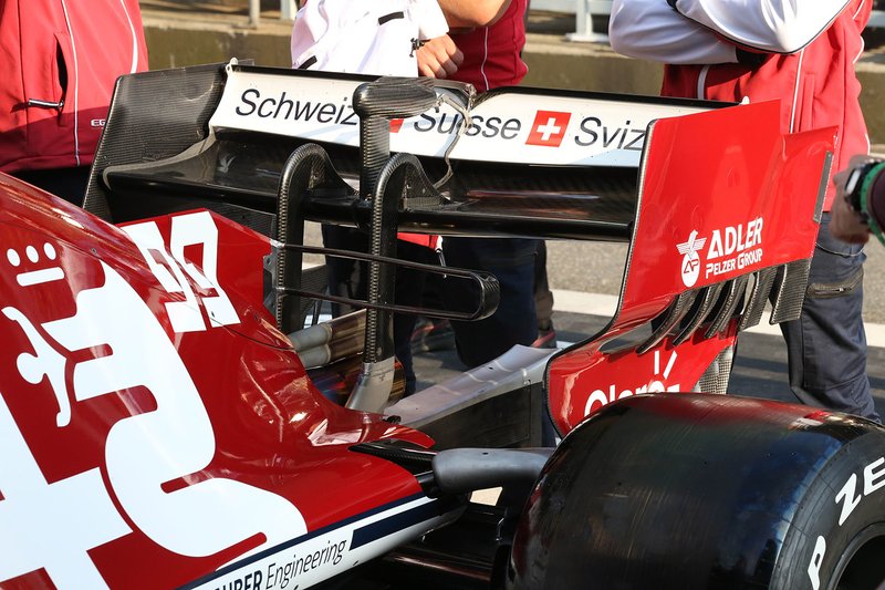 Arrière de l'Alfa Romeo C38