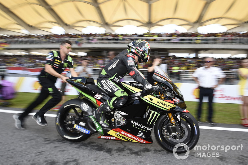 Tweevoudig Moto2-kampioen Johann Zarco begon zijn MotoGP-loopbaan in 2017 bij Yamaha.