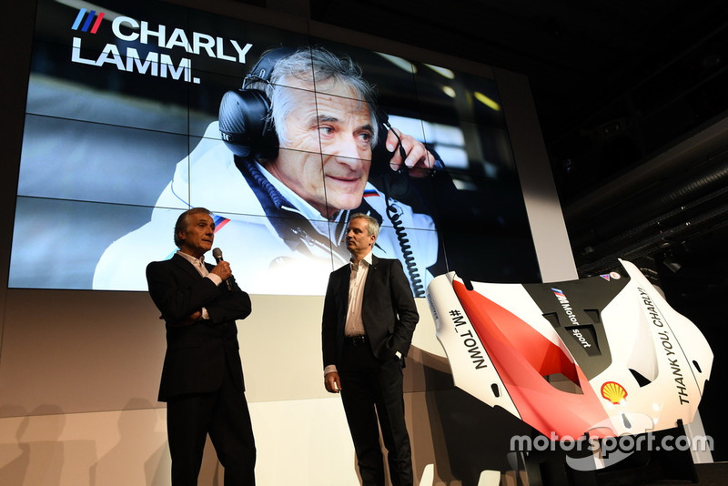 Чарлі Ламм і Йенс Марквардт, директор BMW Motorsport