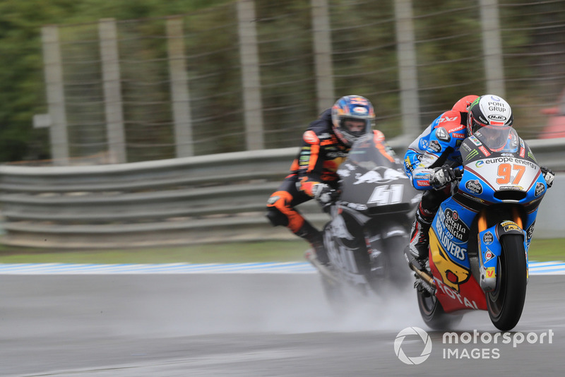 Xavi Vierge (Marc VDS) und Brad Binder (KTM)