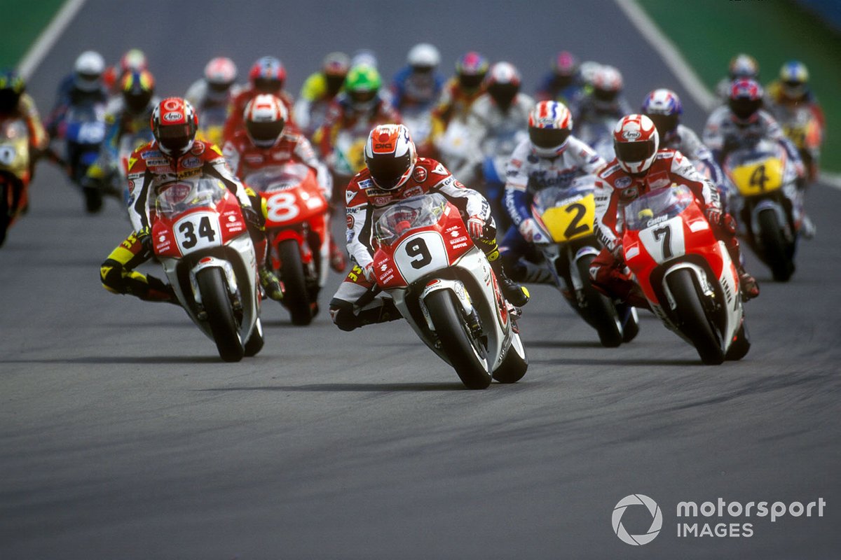 Alex Barros, Kevin Schwantz, Luca Cadalora, Mick Doohan