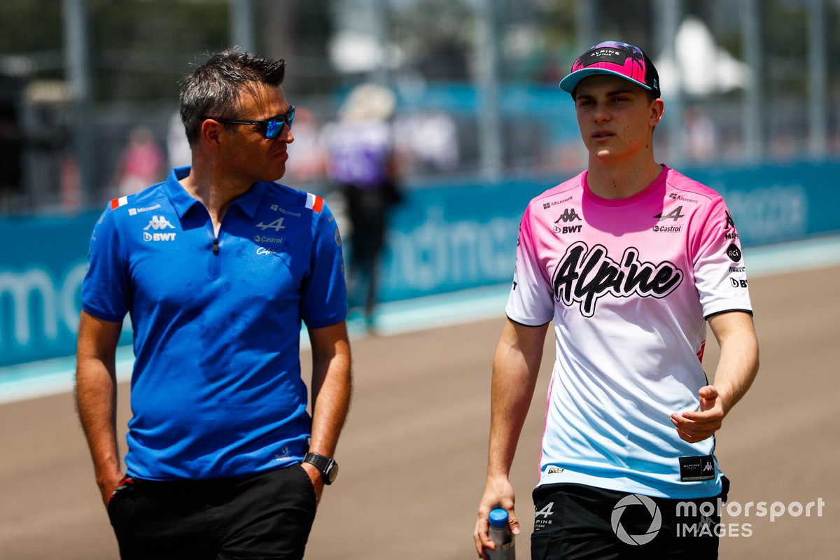 Oscar Piastri, piloto de reserva de Alpine en la F1.