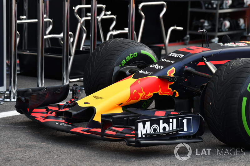 Red Bull Racing RB13, nose and front wing
