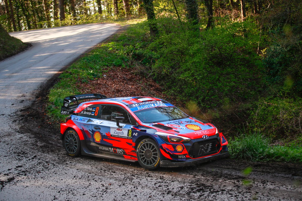 Ott Tänak, Martin Järveoja, Hyundai Motorsport Hyundai i20 Coupe WRC