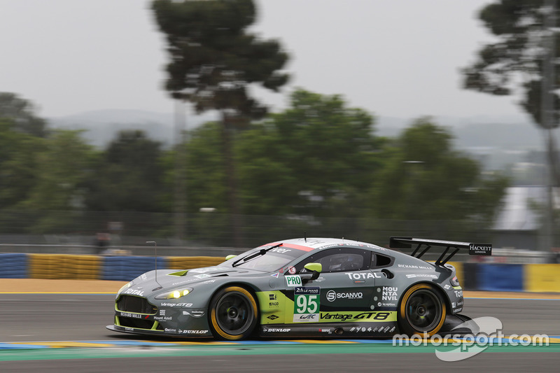 42: #95 Aston Martin Racing Aston Martin Vantage: Nicki Thiim, Marco Sorensen, Darren Turner