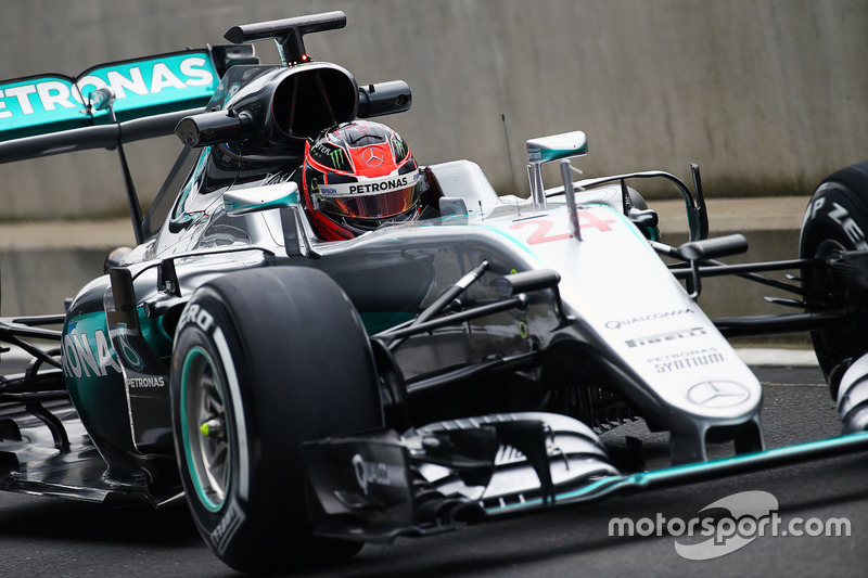 Esteban Ocon, testrijder Mercedes AMG F1 W07 Hybrid
