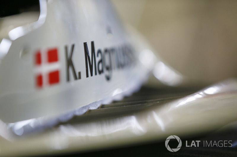 Кокпит Haas F1 Team VF-18 Кевина Магнуссена