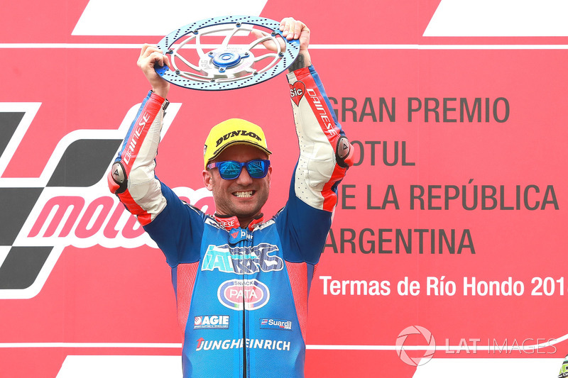 Race winner Mattia Pasini, Italtrans Racing Team
