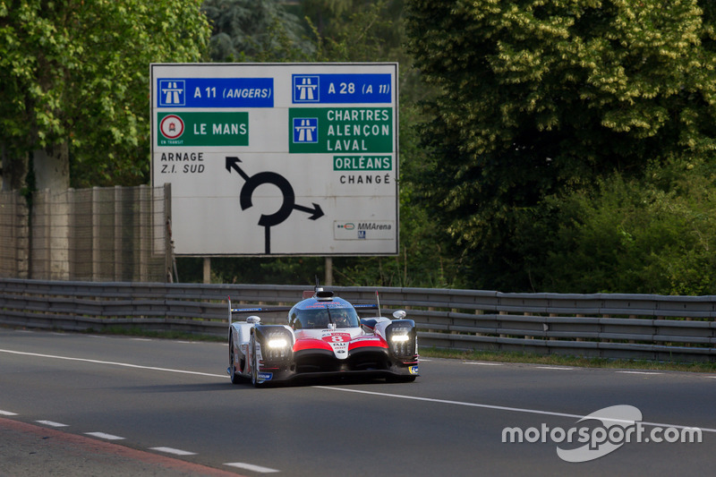 #8 Toyota Gazoo Racing Toyota TS050: Sébastien Buemi, Kazuki Nakajima, Fernando Alonso, Jose Maria L