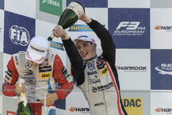Podium, Rookie, Ralf Aron, Prema Powerteam Dallara F312 - Mercedes-Benz, Joel Eriksson, Motopark Dal