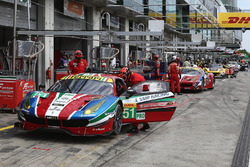 #51 AF Corse Ferrari 488 GTE: Gianmaria Bruni, James Calado