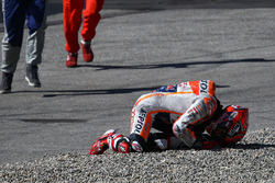 Marc Marquez, Repsol Honda Team, crash