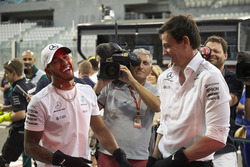 Lewis Hamilton, Mercedes AMG F1, Toto Wolff, Direktör, Mercedes AMG F1