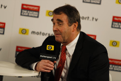 Nigel Mansell talks to Peter Windsor for Motorsport TV