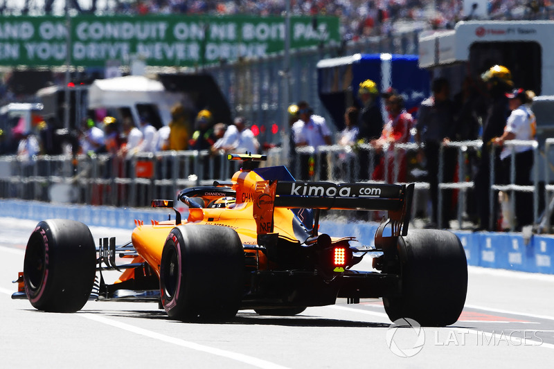 Stoffel Vandoorne, McLaren MCL33.