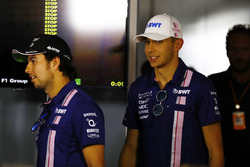 Press conference: Esteban Ocon, Force India, Sergio Perez, Force India
