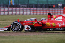 Sebastian Vettel, Ferrari SF70H, cockpit shield