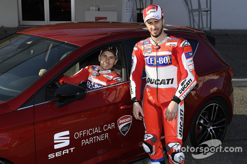 Хорхе Лоренсо, Andrea Dovizioso, Ducati Team