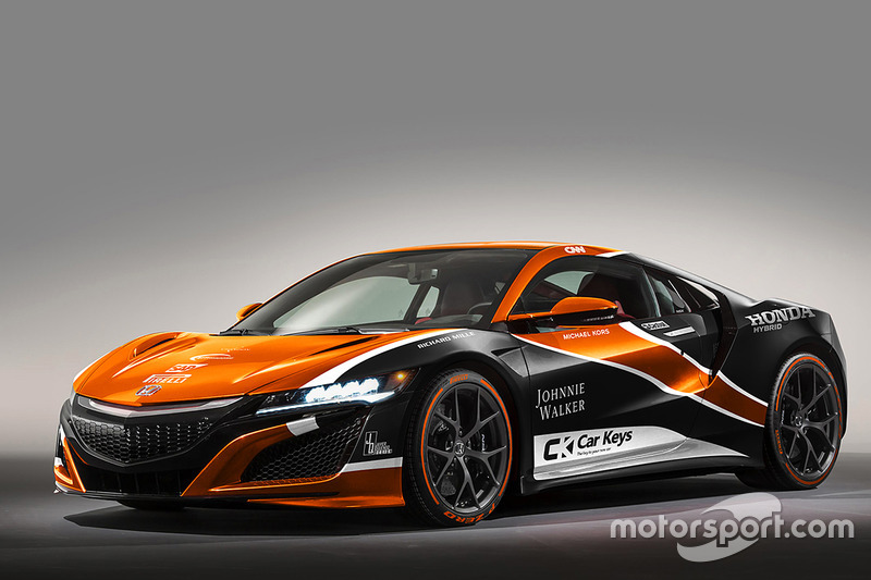 Машина Honda NSX у лівреї McLaren