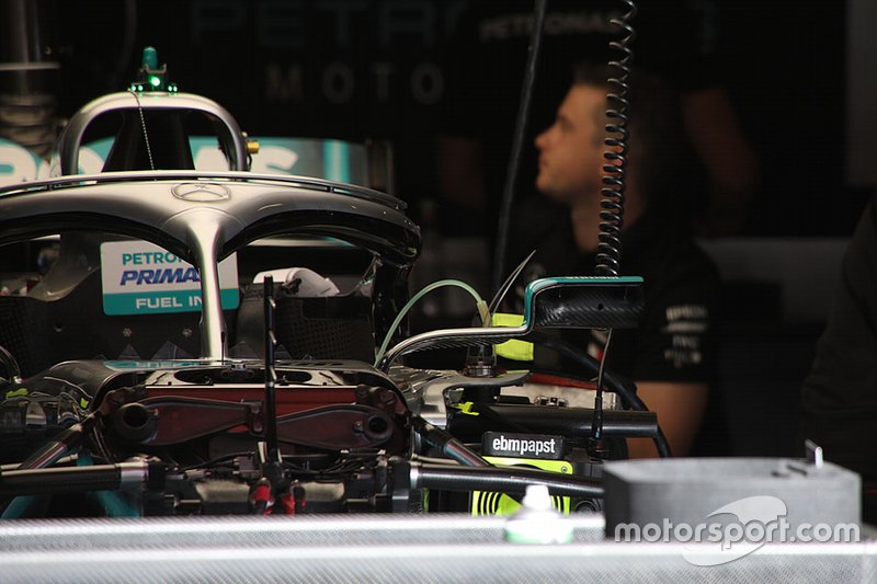 Detail teknis Mercedes AMG F1