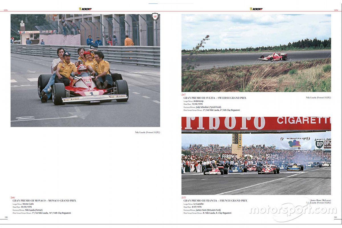 Un estratto dalla Ferrari 1000 GP - The Official Book