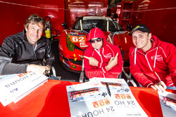 #62 Scuderia Corsa, Ferrari 458 Italia: Bill Sweedler, Townsend Bell, Jeff Segal