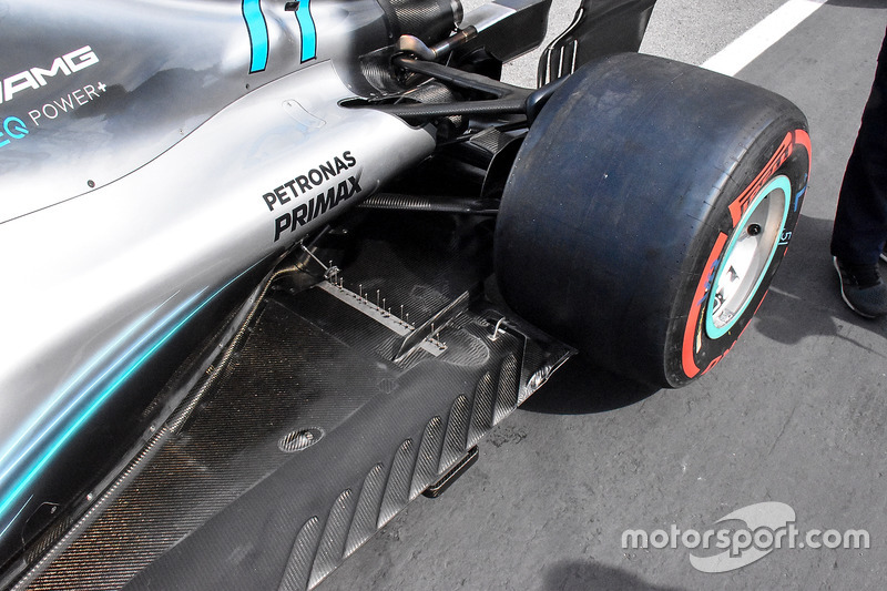 Трубки Піто Mercedes AMG F1 W09