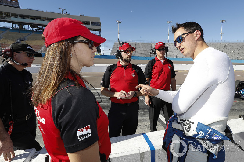 Graham Rahal, Rahal Letterman Lanigan Racing Honda with Firestone engineers