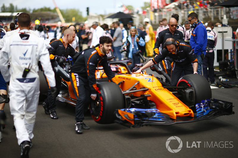 A rajt előtti pillanatok Barcelonából - F1 2018