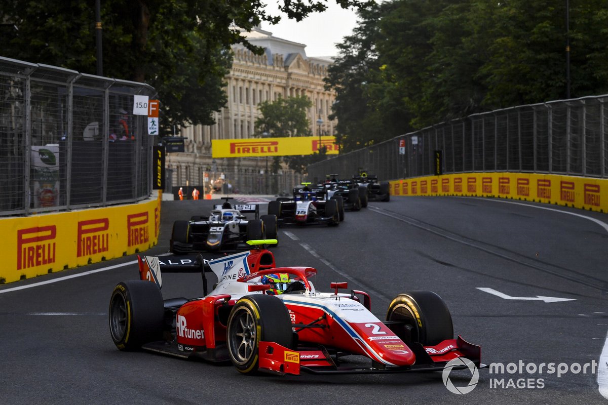 Oscar Piastri, Prema Racing, devance Matteo Nannini, Campos Racing