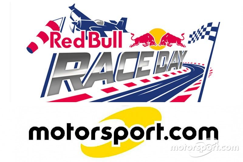 Collaboration entre Red Bull Race Day et Motorsport.com Suisse, logo