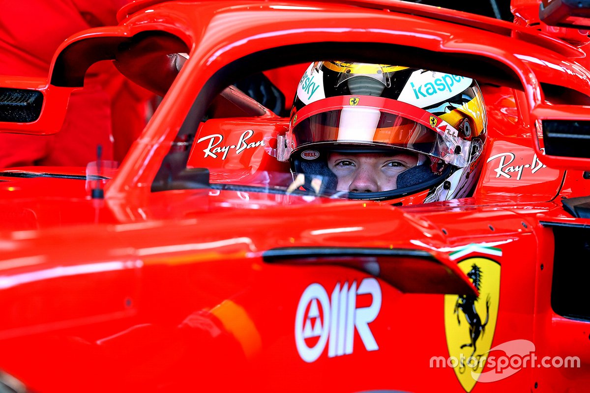 Robert Shwartzman, Ferrari SF71H