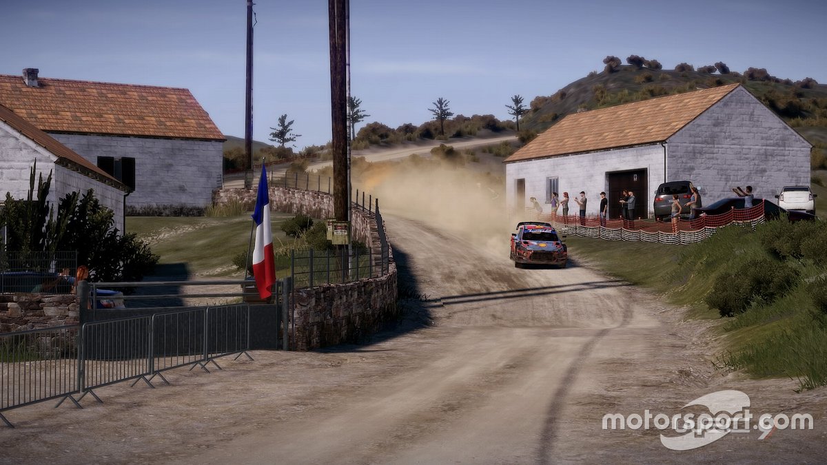 Tampilan grafis game WRC 9 yang dikembangkan Nacon.