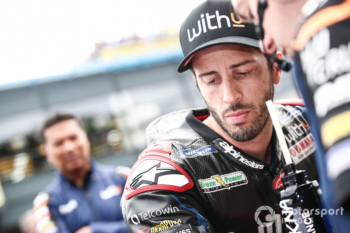 Since returning to Yamaha machinery Dovizioso hasn't been able to gel with the M1