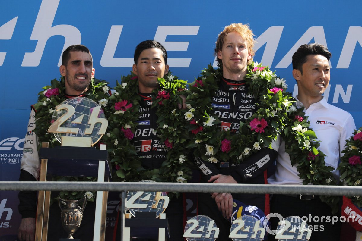 #8 Toyota Gazoo Racing Toyota GR010 Hybrid of Sebastien Buemi, Brendon Hartley, Ryo Hirakawa