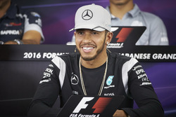 Lewis Hamilton, Mercedes AMG F1 in the FIA Press Conference