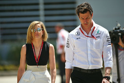 Toto Wolff, Mercedes GP en vrouw Susie Wolff