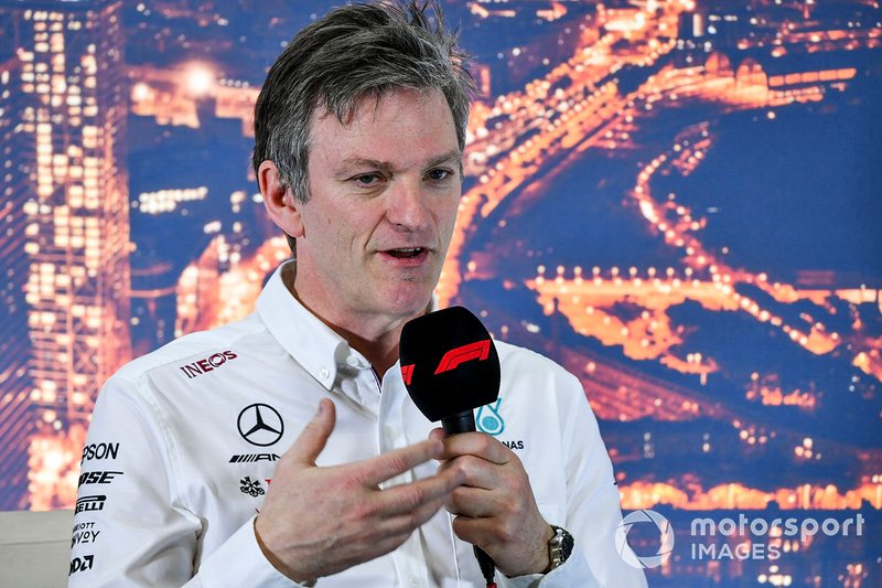 James Allison, directeur technique Mercedes AMG lors de la conférence de presse