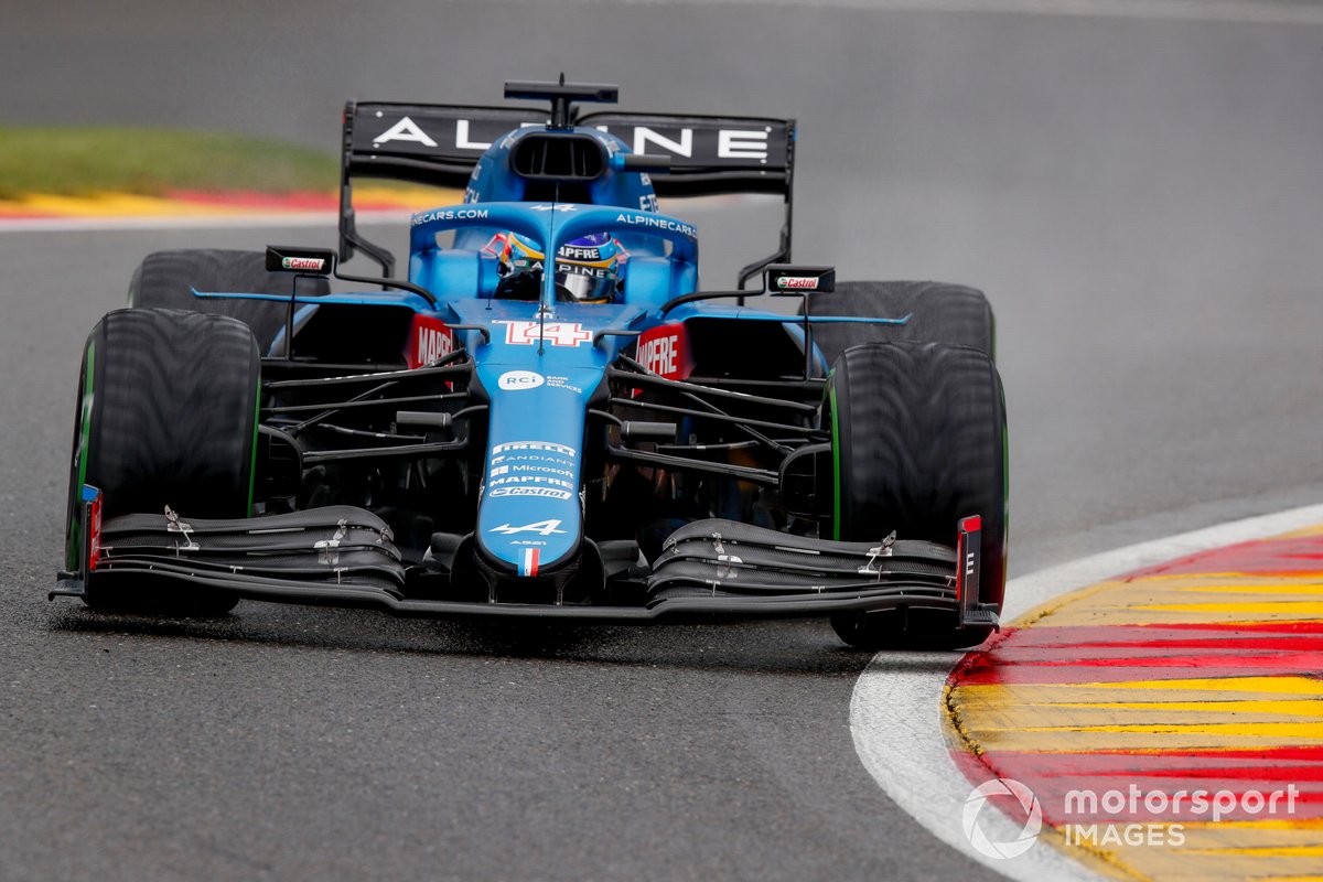 P13 Fernando Alonso, Alpine A521