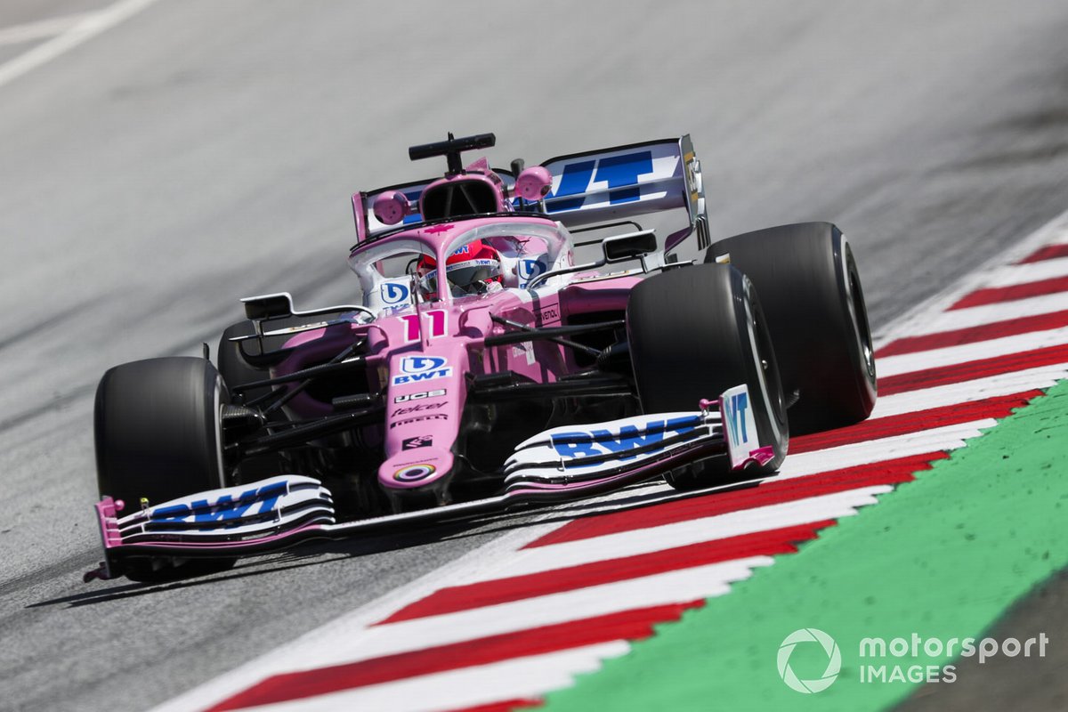 P3 Sergio Pérez, Racing Point RP20