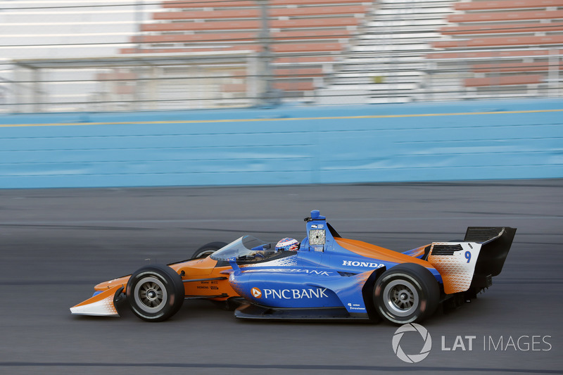 Скотт Діксон, Chip Ganassi Racing Honda тестує aeroscreen