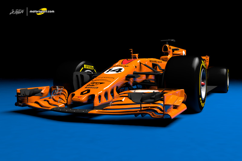 Designstudie: McLaren-Renault 2018
