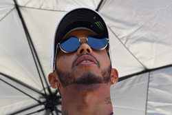 Lewis Hamilton, Mercedes AMG F1 pilotlar geçit töreninde