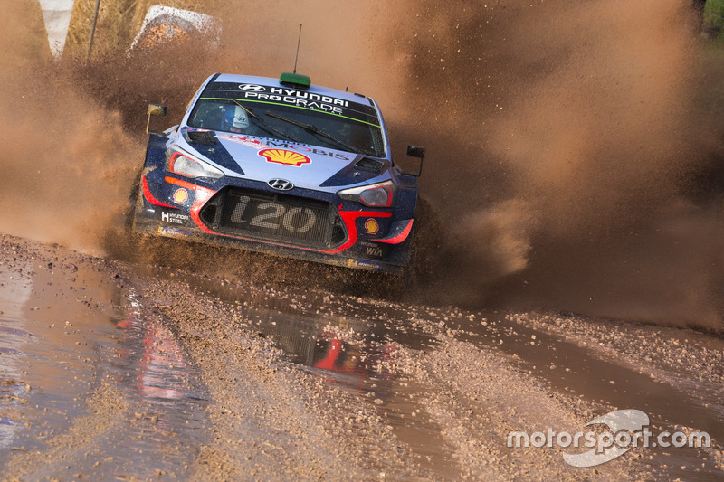 Hayden Paddon, Sebastian Marshall, Hyundai Motorsport Hyundai i20 Coupe WRC