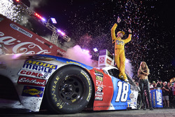 Yarış galibi Kyle Busch, Joe Gibbs Racing, Toyota Camry M&M's Red White & Blue