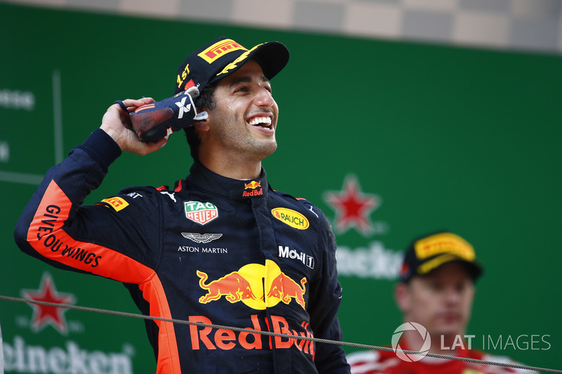 Yarış galibi Daniel Ricciardo, Red Bull Racing