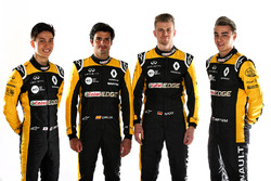 Carlos Sainz Jr., Nico Hulkenberg, Renault Sport F1 Team, Jack Aitken, Renault Sport F1 Team RS18 Te