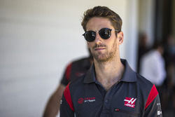 Romain Grosjean, Haas F1 on the drivers parade